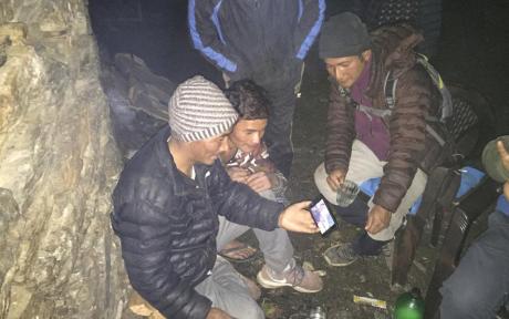 Nepal villagers
